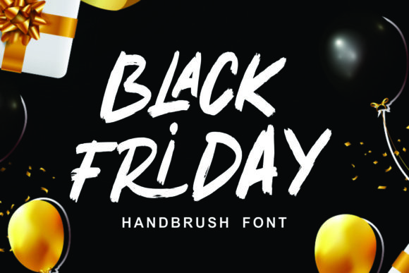 Black Friday Font: A Bold Asset for Visual Design