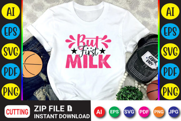 But First Milk: A Playful Design for Modern Branding