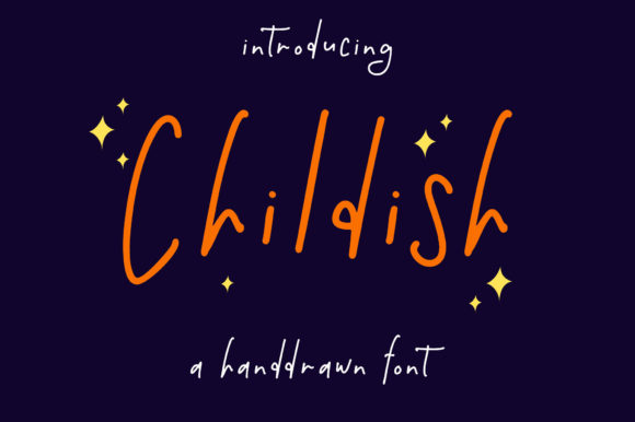 Childish: The Quirky Handwritten Font for Authentic Design