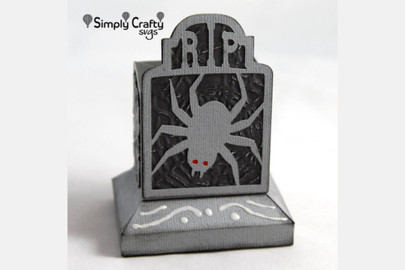 Craft Spooky Favors with Gravestone Treat Box SVG