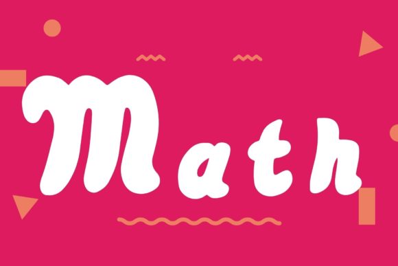 Math Font: Injecting Playful Energy into Professional Design
