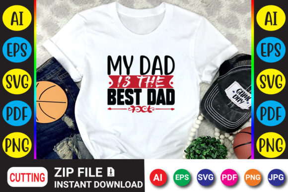 My Dad is the Best Dad: Designing Heartfelt Father's Day Graphics