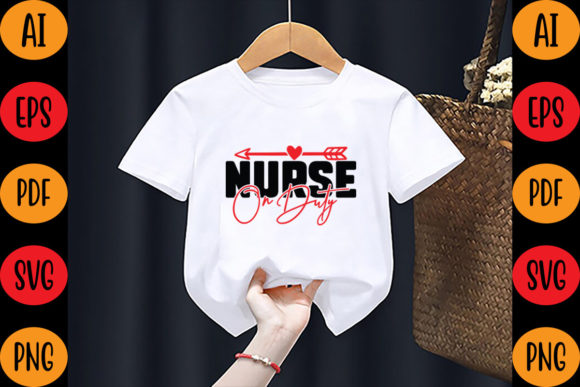 Nurse on Duty: A Versatile Design Asset for Modern Branding