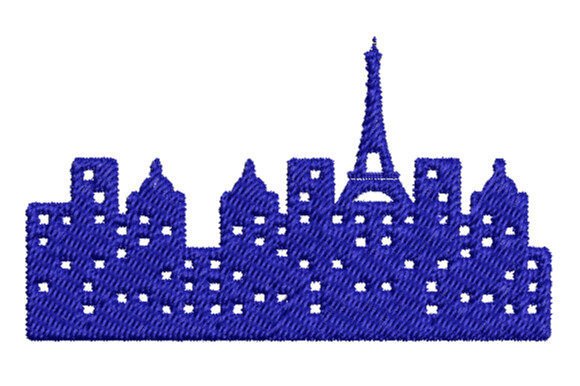 Paris: Elevate Your Brand with Whimsical Embroidery Design