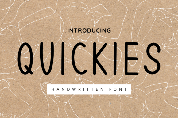 Quickies: The Friendly Handwritten Font for Every Creative Project