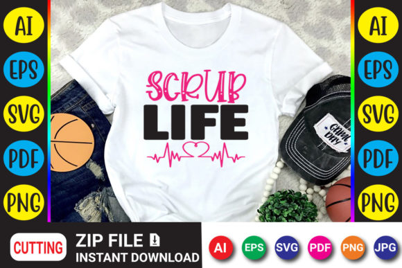 Scrub Life: A Modern Design Asset for Creative Projects