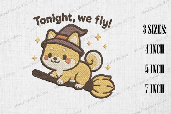 Tonight We Fly Cute Shiba Inu: Design for Impact