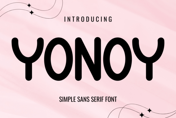 Yonoy: A Clean Retro Font for Modern Design